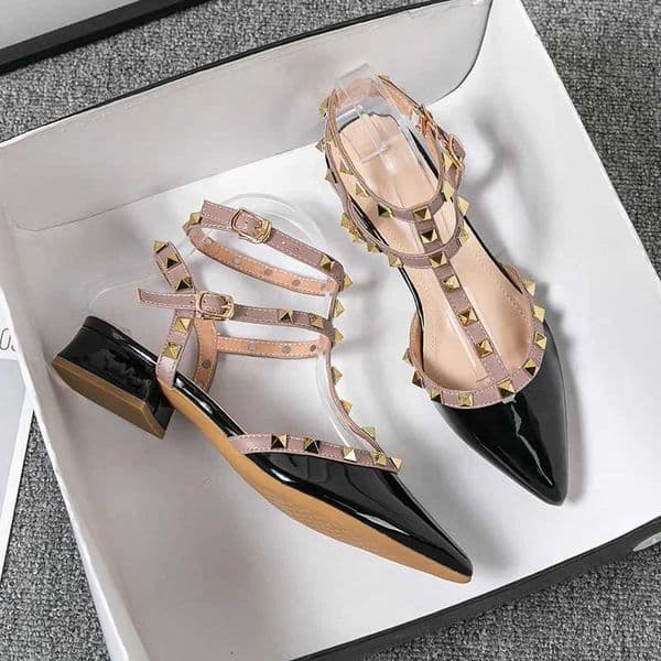 Summer high-heeled womens sandals Fashion brand design pointed red casual shoes Large size 41-43 S2605135ENW