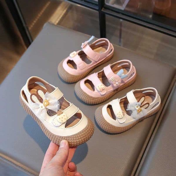 Children Casual Shoes Baby Girls Sandals Summer Princess Shoes Anti Slip Soft Sole Toddler Kids Beach Shoes Babies SandalsJ260515