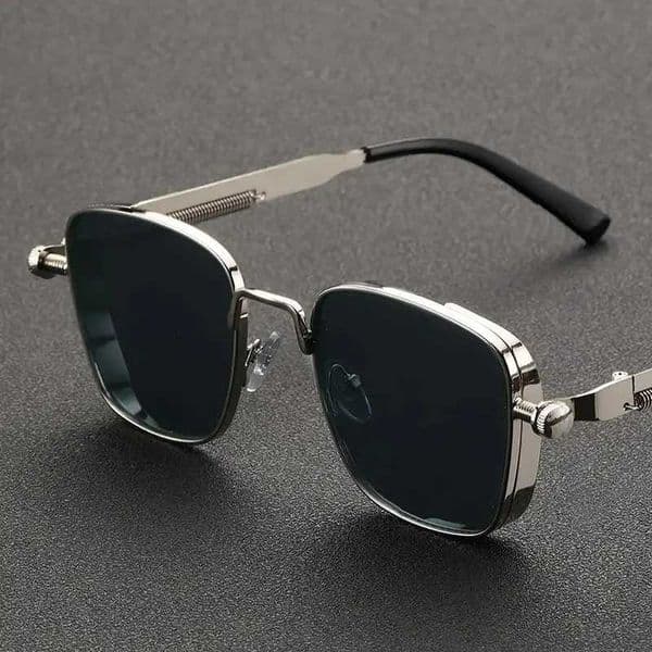 2025 Polarized Sunglasses Men High End Handsome Driving Special Anti UV High Quality Metal Punk Fashion Trends Sunglasses Z260515
