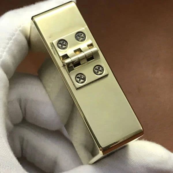 Original Zorro 915S Handmade Thicken Brass Heavy Armor Retro Trench Gasolin Oil Hinge Lighter Smoking Collection 230G