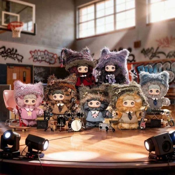 New Maymei Kitten Academy Series Plush Doll Blind Box Pendant Ornament Desktop Collection Trendy Play Toy Gift In Stock 26Y0516
