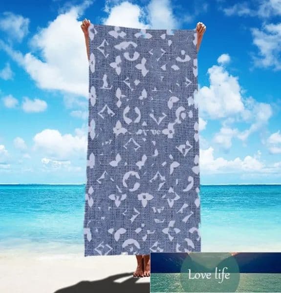 Luxury Designer Decor New Designer Beach Towel Fashion Letter Printed Women room Home Bathtowel Wholesale Microfiber Girl Long Bath Towels G 12