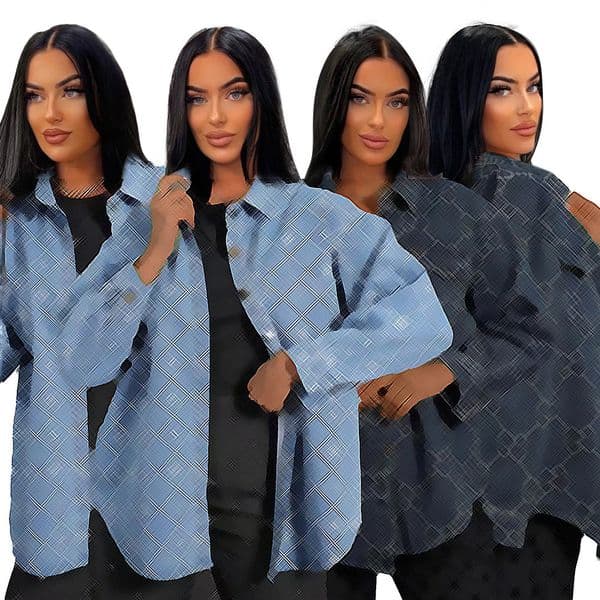 Womens Clothing New Jacket Casual Style Soft Fashion High-End Versatile Denim Top Coat