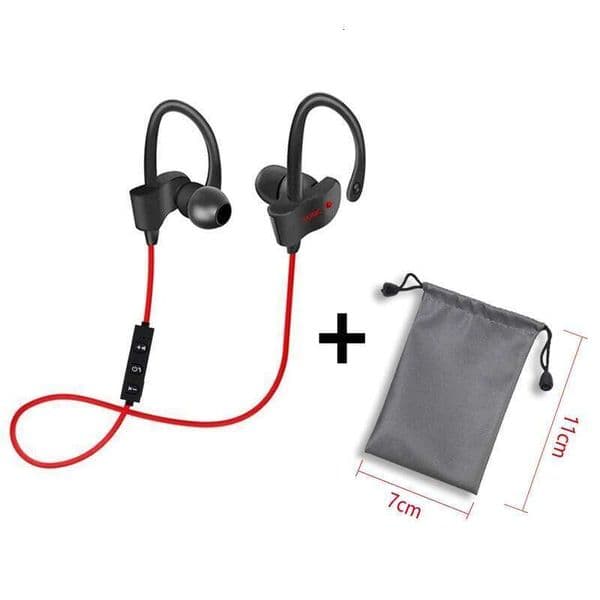 STTKGZD Wireless Bluetooth Headphones Stereo Hook Headset Music Sport Gaming Handsfree Earphone for All Smart Phones