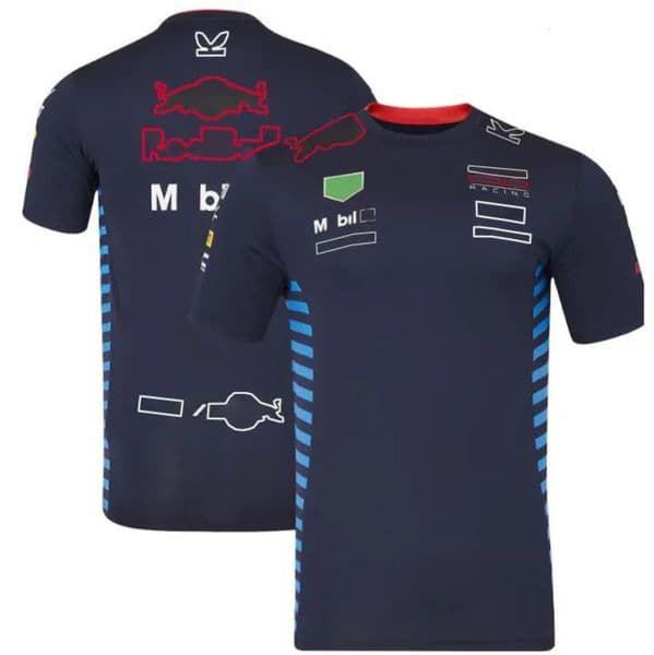 Motorcycle Gear Men's Breathable Quick Dry F1 Racing Short Sleeve T-Shirt ride gear Polo Shirt Spandex Polyester Round Neck Summer Sports Top Free Ship 22