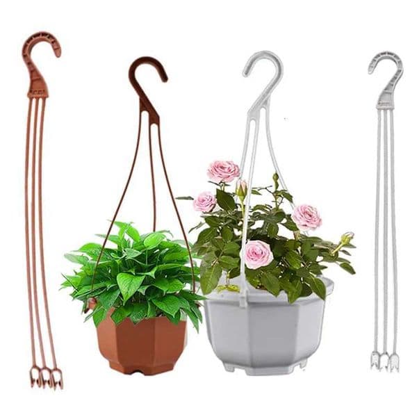 10/20Pcs Plastic Hanging Basket Hanging Planter Holder Flower Pot Hangers for Planters Bird Feeders Small Flower Pots L260516