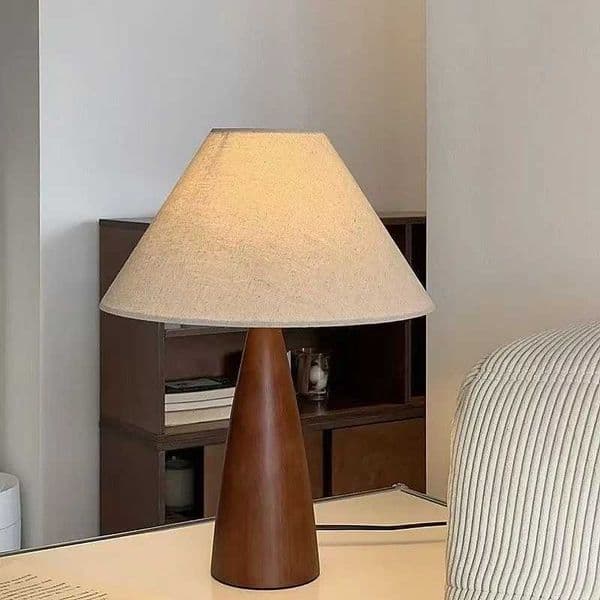 Iron-made Retro fabric desk lamp Indoor decor Atmosphere Bedroom Bedside living room Tea Room Study Lamp L260516