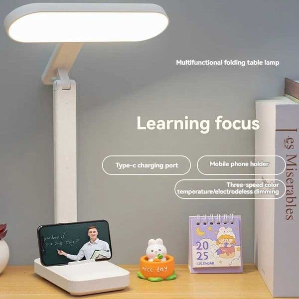 A multifunctional LED for study dormitory rechargeable reading desk lamp LED desk lamp folding desk lamp for bedroo L260516