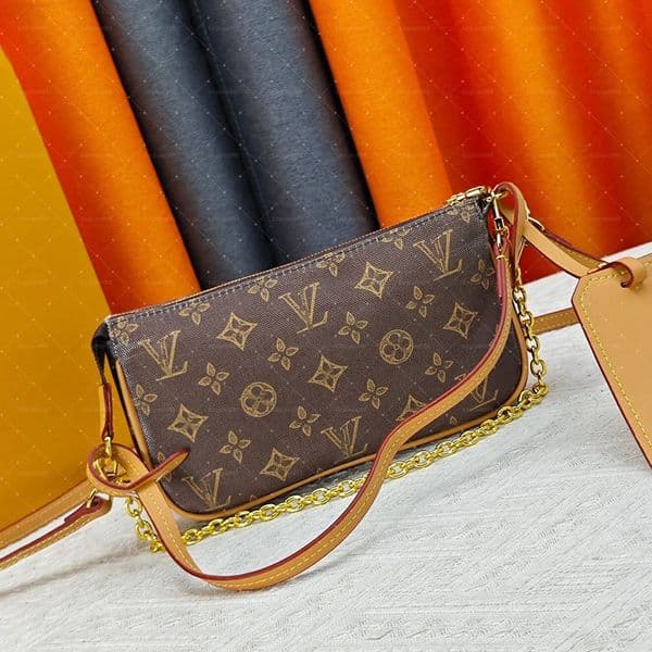 High quality Designer bag Underarm Mahjong Bag women classic old flower Chain bag retro single shoulder bags crossbody carrying bag women tote bag purse M40712