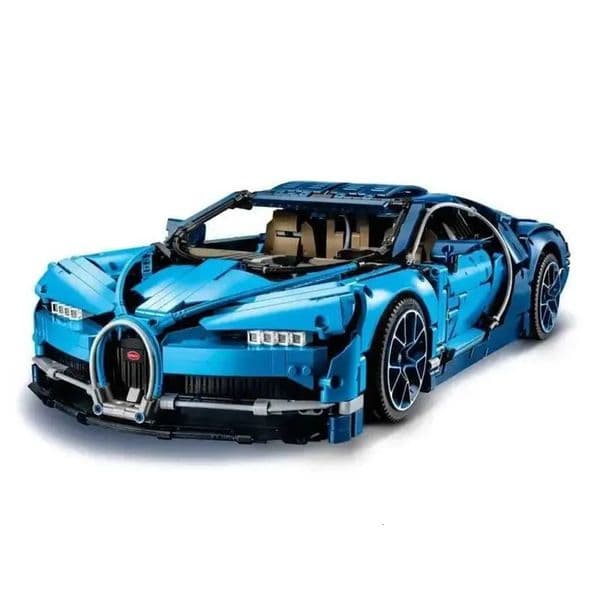 Bugatti Chiron Building Block Set, 3599-Piece Technic Supercar Model for Adult Builders & Collectors