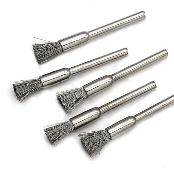 Brush Head Wire Brush Set Electric Grinder Rotary Tool Brushes for Deburring Polishing Rust Removal Walnut Wenwan Cleaning L260516