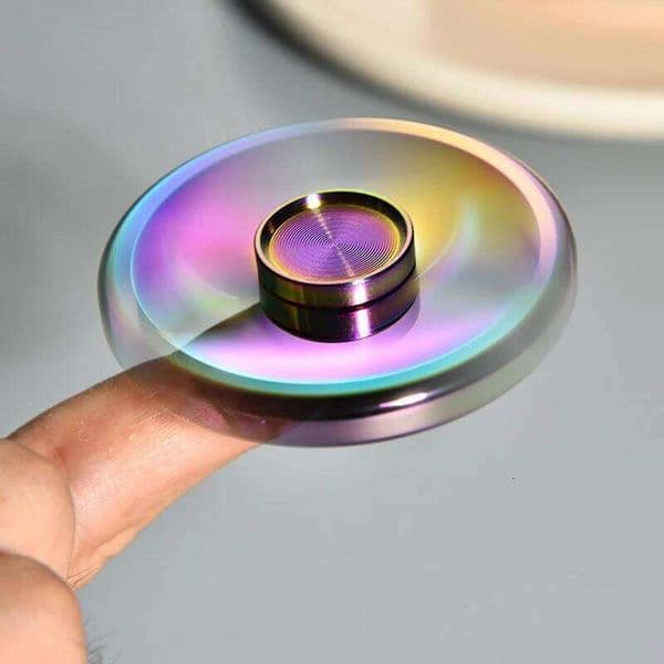 Fidget Spinner Stainless Steel Stress Relief Toys Autism ADHD Anxiety Therapy EDC Gadgets Cool Stuff For Kids Adults W260516