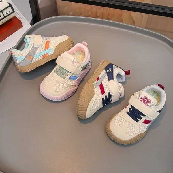 2026 Spring Summer New Breathable Girls and Boys Casual Shoes Childrens Shoes Soft soled Non slip Casual Sports Running ShoesT260516