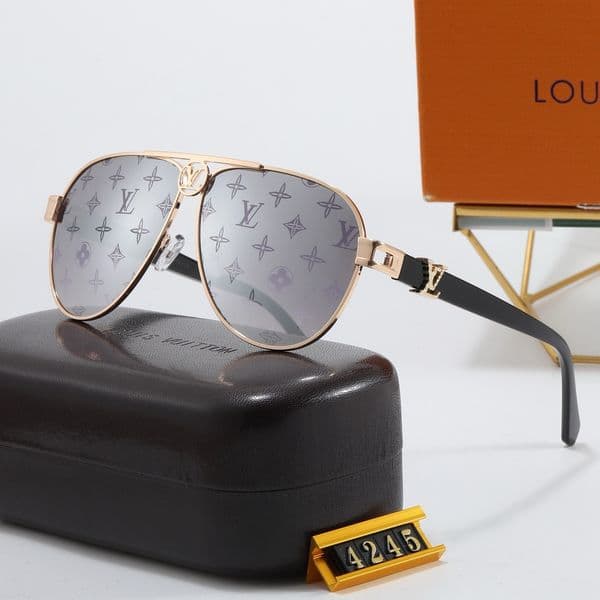 Designer Sunglasses Men Women sunglasses Classic Frame Glasses Composite Metal Rimless Optical Frame Sunglasses UV 400 With Box
