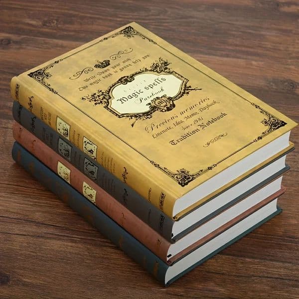 Super Thick Notebook Retro Style A5 Notepad Thickened 100GSM 160 Sheets 320pages Journal Office Notebook 260515