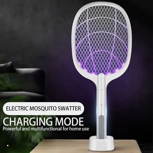 Mosquito Killer Lamp USB Rechargeable Electric Foldable Mosquito Killer Racket Fly Swatter Repellent Lamp Zapper Insects Racket 260516
