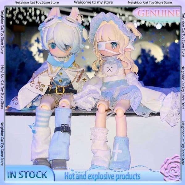 Spot genuine free advocacy BJD blind box movable figurine cute doll desktop ornament birthday gift new product can changed 26Y0516