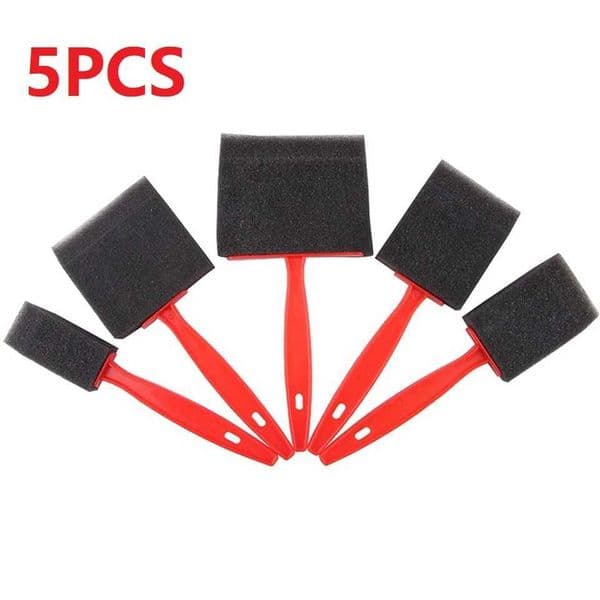 5PCS Sponge Foam Paint Brush Oil Stain Polyurethane Craft Art Paint Brush Set Foam Sponge Graffiti Tool DIY Kids Painting Brush L260516