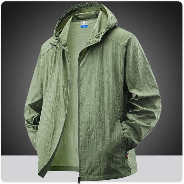 Summer Waterproof Hiking Jackets Men Fishing Cycling Hooded Gym Sports Running Coat Outdoor SunProtective Thin Jacket Clothing 260515