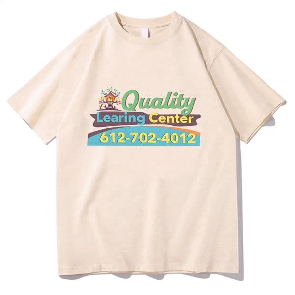 Men Women Quality Learing Center T Shirts Humor Graphic Classic TShirt Cotton Top Round Neck Short Sleeve Comfortable Clothing 260515
