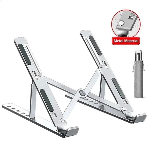 Aluminum Alloy Laptop Holder Non-slip Holder adjustable portable laptop table stand for Notebook Computer Bracket Lifting 260511