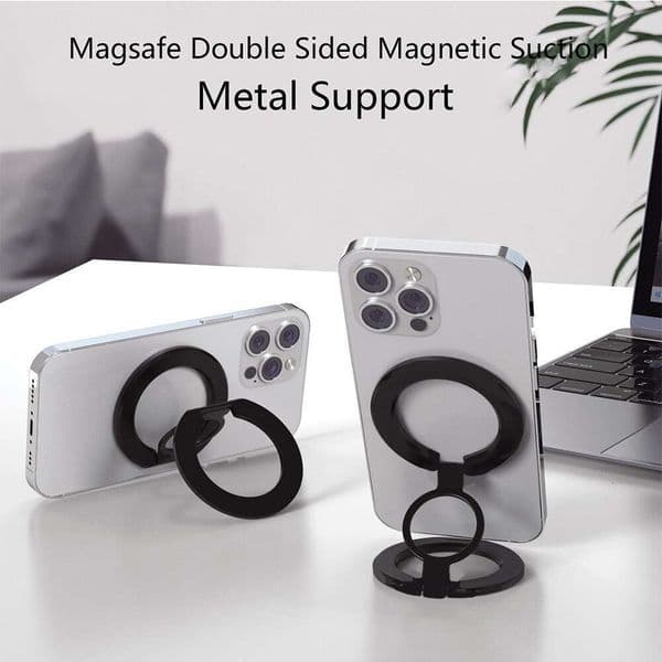 Multifunctional double-sided phone desktop foldable, super strong force, universal magnetic stand, portable