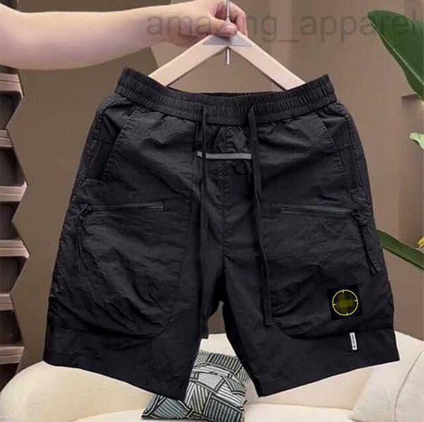 rts Men Casual Cargo Shorts 2026 Black White Solid Color Summer Tactical Multipocket Short Pants Loose Male Outdoor Hunting Fishing Z260601