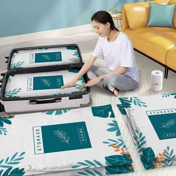 Thickenedwaterproof Clothing Vacuum compression storagebag down clothes acotton quilts storage etcs household Storingmagic tool 26W0518