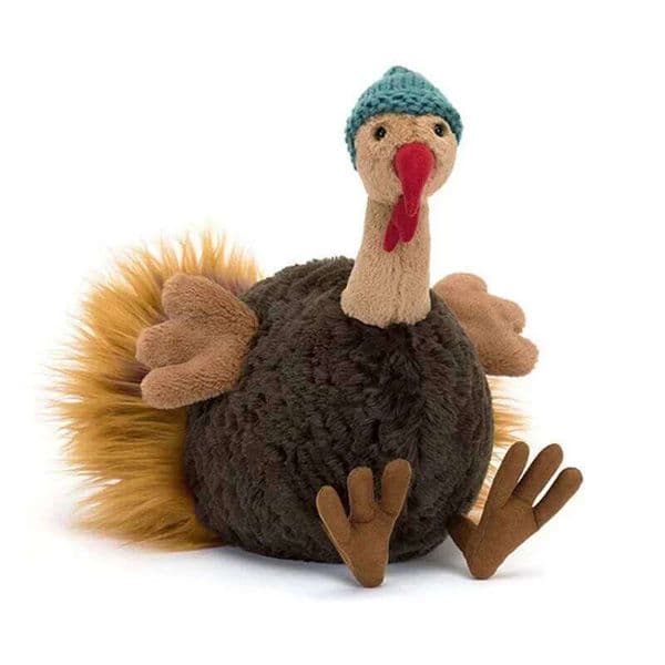 Fun Turkey Parrot Plush doll Soothing Chicken Soft Cute Healing Doll Room Desktop Decoration Birthday Gifts Toys 26L0518