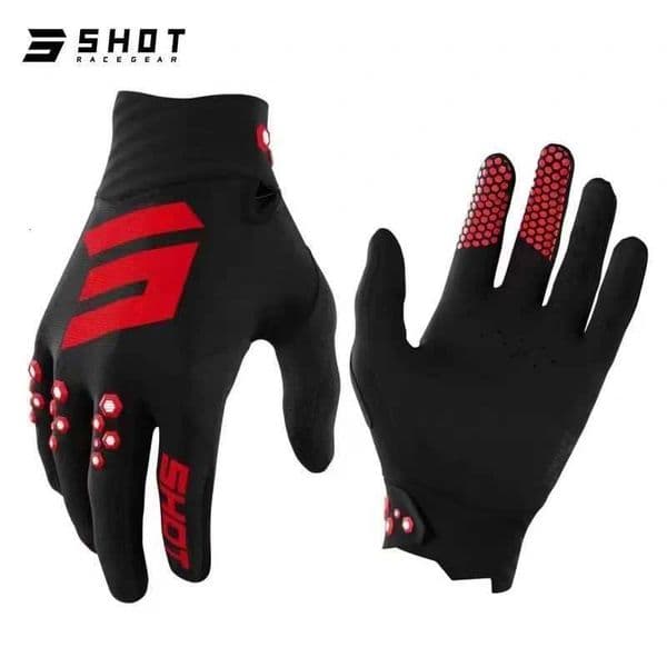 shot new for Husqvarna mx racing gloves with wear-resistant features for off-road motorcycle riding H260518