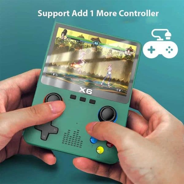 X6 35 Inch I Screen Handheld Game Players Dual Joystick 10000 Game Retro Devices Portable Game Consoles Z260518