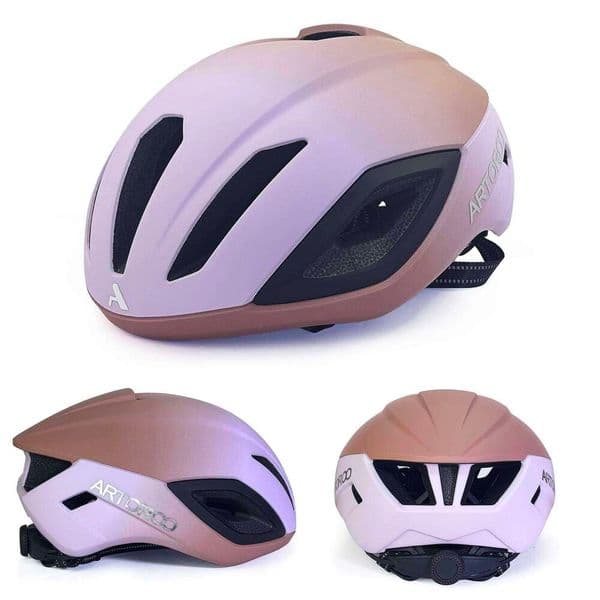 ARTOROO Adult Road Bike for Women and Men, Ultralight aero Large Woman Bicycle Cycling Helmet Size Adjustabl 26Y0518