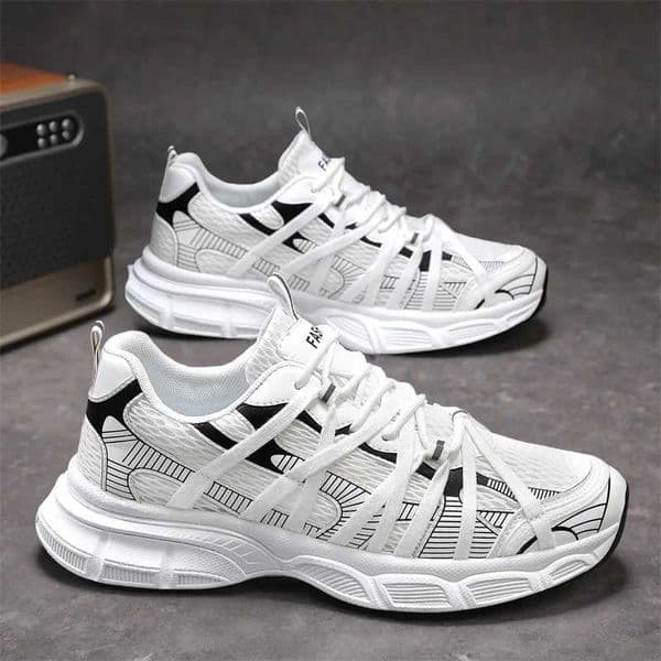 Luxury Designer Unisex Shoes Chunky Heel Platform Large Size Casual Trainers All Match Increasing Sport Runway Sneakers Female Z260518