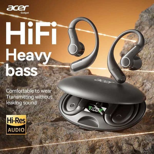 Official Product Ohr540 Wireless Headphones OpenEarD esignC omfortablef orC allsN oiseR eductionS uitablef orS portsR unningF itnessC ompatiblew Z260518