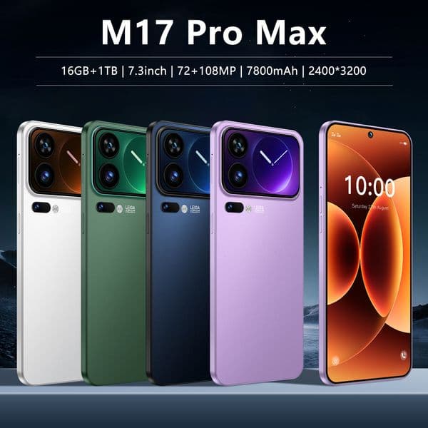 POCO M17 Pro Max Large 7 3 Inch Screen with 16GB RAM 1TB Storage