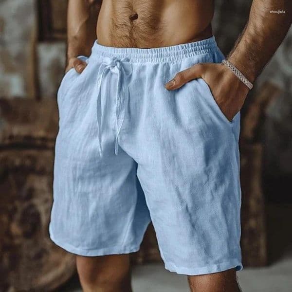 Men's Shorts 2026 Summer Outdoor Leisure Fashion Breathable Solid Color Pants Casual Clothing S-3xl