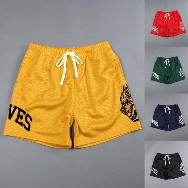 2024 Summer New Mens Fashion Beach Trend Shorts Mesh Breathable Fast Drying Comfortable Multi-Color Outdoor Running Shorts For C260518