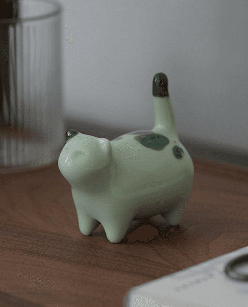 Ceramic Artisanal Animals - Perfect Companion for Your Cup of Tea