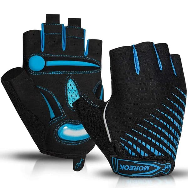 MOREOK Cycling GlovesBreathable Bicycle Gloves5MM Gel Pads Non-Slip Mountain Bike Gloves MTB Road Biking Gloves for Men Women H260518