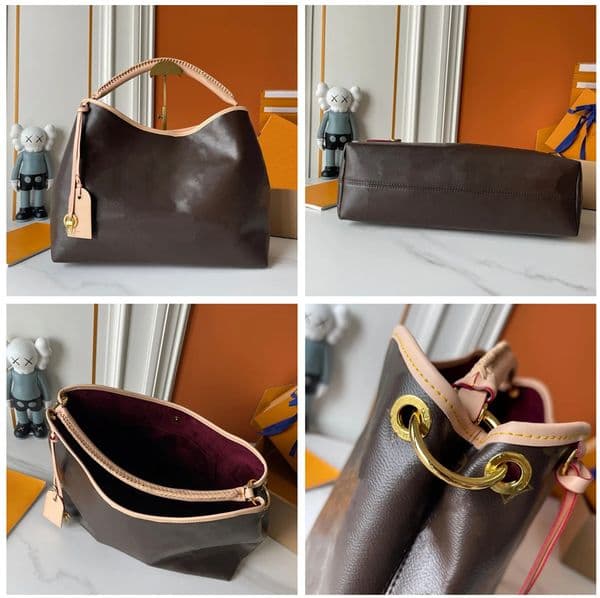 Again Tote Bags Women Designer Bag Luxury Handbag High Quality big CapacityTote Bags Purses Designer Shoulder Bag Travel Beach Bag With Dust Bag M25877 Brown