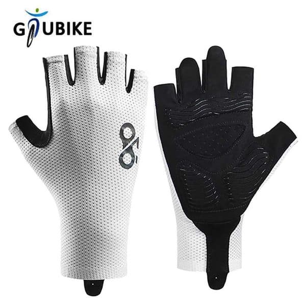 GTUBIKE Summer Cycling Gloves Fingerless Gloves Anti-slip Bicycle Lycra Fabric Half Finger Mitten for Mtb Road Bike Sport Racing H260518