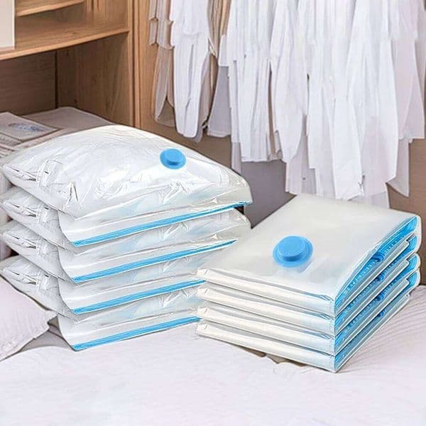 Thickened Compression Vacuum Household Clothing Quilts Air-Extracting Organizer Bag for Storage Space Saving hand pump i 26W0518