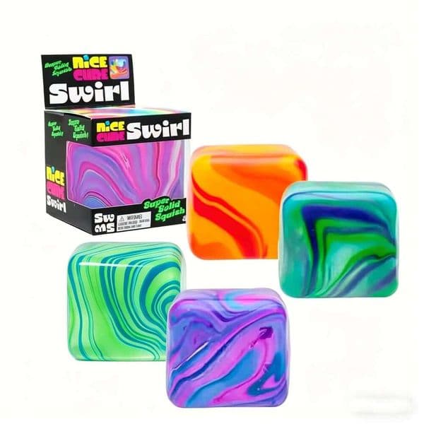 2026 New Needoh Nice Cube, Anti-Stress Toy Anxiety Relief Concentration, Desk Sensory Cube for Adults & Kids 26L0518