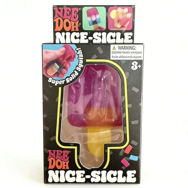 IN stock NeeDoh Sicle Popsicle Sensory Squeeze Super Solid Squish Stress Relief for Kids Adults Gift Decompression Toy Fidget Toys