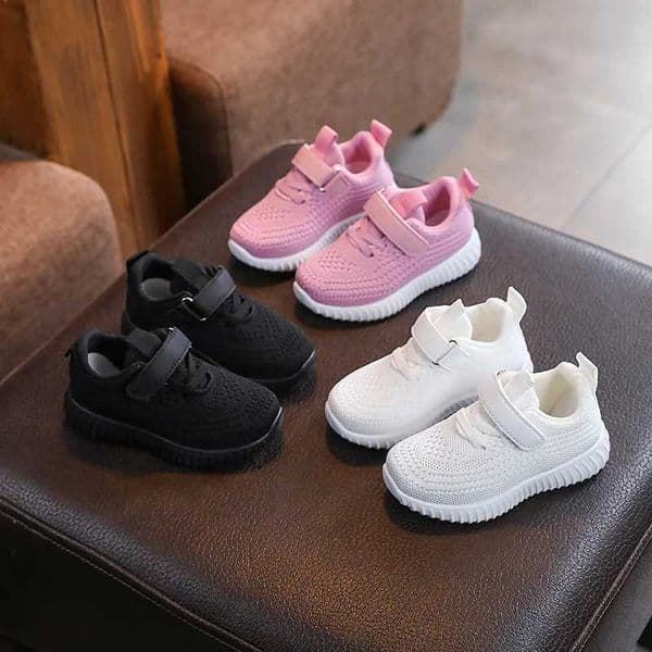2026 Children Shoes Soft Breathable Mesh Kids Sneakers Spring Autumn Boys Girls Casual Sport Shoes School Toddler Slip-on ShoesL260518