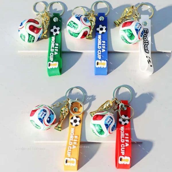 Mexico World Cup Football Keychain Fan Souvenirs Peripheral Gifts Throwing Dolls And Spelling Beans Pendant Free Shipping 0515
