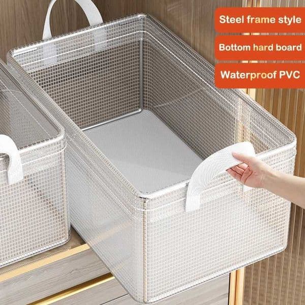 Home Closet Clothes Organizers Underwear Pants Socks Transparent Storage Box Large-Capacity Clothes Layered Finishing Box C260518