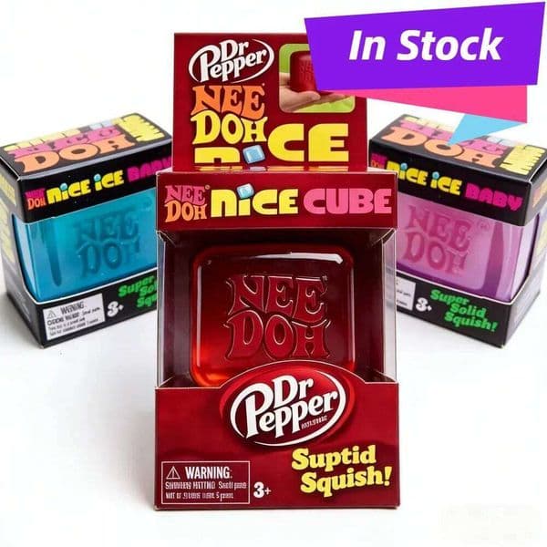 2026 New Schylling Nee Nice Cube, Sensory Toys, Anti-Stress Blocks, Stress Relief Jigsaw, Pressure Relief, Souvenir for Gift 26L0518