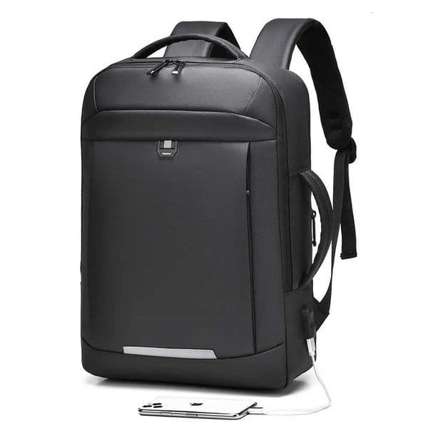 New Travel Backpack for Man 17 Inch Business Trip Mens Laptop Backpacks Waterproof Multifunction Expandable Boys School Bag L260518