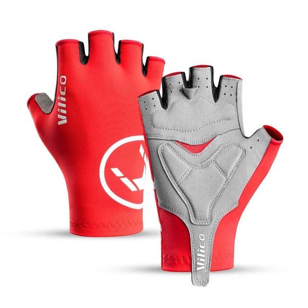 Vilico Lightweight Half Finger Outdoor Cycling Gloves With High Elasticity Fabric For Cushioning Suitable For Multiple Senarios H260518